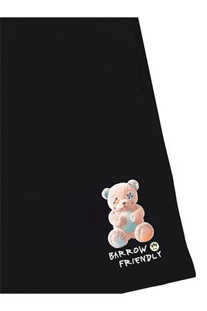 bermuda in cotone nero BARROW KIDS | S6BKJUBE031110